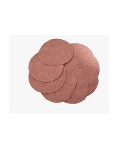 Boterhamworst rond gehalveerd