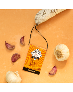 Premium droge worst knoflook