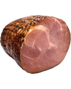 Bourgondische grillham gehalveerd