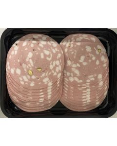 Mortadella gesneden