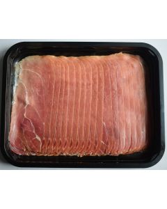 Serranoham gesneden