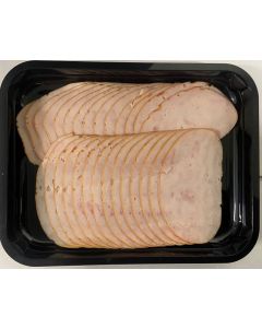 Gerookte kipfilet ovaal gesneden