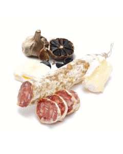 Franse droge worst brie zwarte knoflook