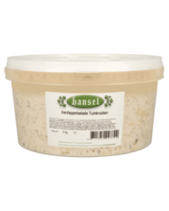 Aardappelsalade m. tuinkruiden