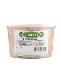 Kip-cranberry salade