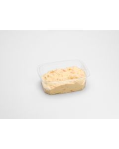 Ei gerookte zalm salade