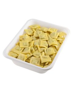 Ravioli gevuld met spinazie