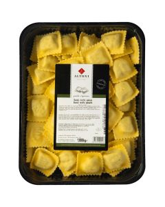 Ravioli ricotta spinazie