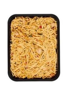 Bami goreng met kip en ei