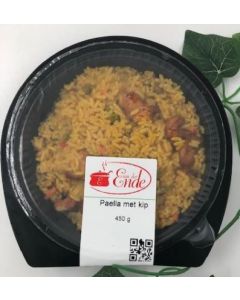 Paella met kip