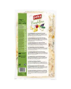 Aardappelgratin met gegrilde groenten