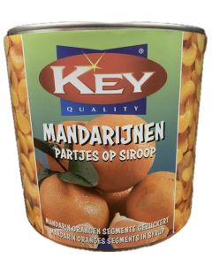 Mandarijnen partjes (blik)