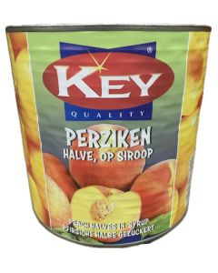 Perziken half (blik)
