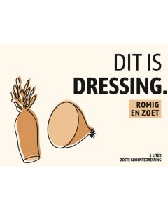 Zoete groentedressing