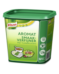 Aromat met tuinkruiden