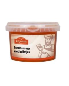 Tomatensoep met runderballetjes