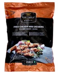 Gefrituurde mini kipspies 12gr