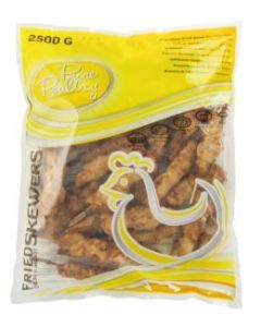 DV Fried chicken breast skewers 80gr