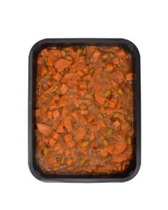 Japanse curry boontjes,zoete aardappel, wortel ui en soya