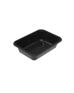 Ovenbak zwart 187x137x46mm 765ml 1-vak