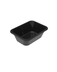 Ovenbak zwart 187x137x60mm 920ml 1-vak