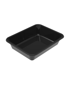 Ovenbak zwart 227x178x50mm 1415ml 1-vak