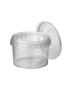 Ringlockpot+deksel Ø95mm 280ML
