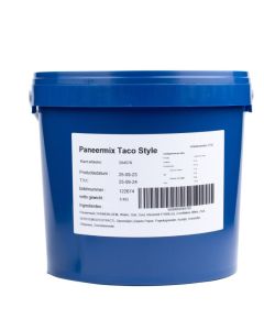 Paneermix taco stijl
