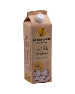 Heel ei vloeibaar gesteuriseerd