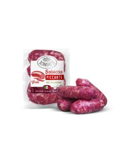 Salsiccia da cuocere al peperoncino