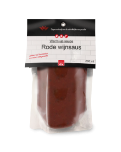 Rode wijnsaus