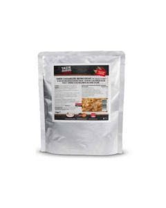 Gegaarde ui gekarameliseerd