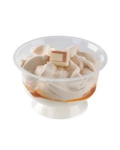 Bavarois witte chocolade-hazelnoot