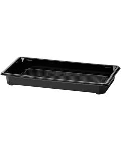 Delitray schaal 171x91x20mm zwart
