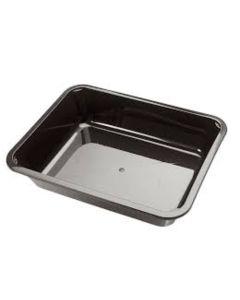 Menuschaal V1 227x178x50mm 1400cc zwart