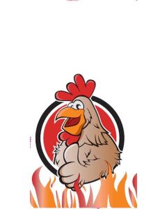 Grill-/warmhoudzak neutraal 13/4x28cm