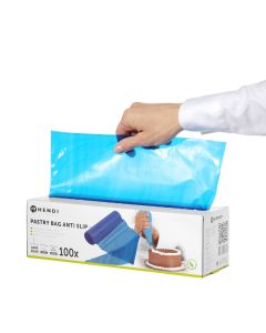 Spuitzak anti slip blauw 515x280mm