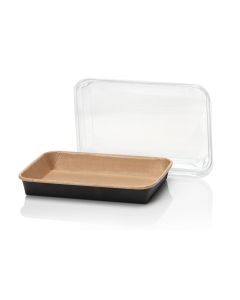 Sushi tray 185x129x24mm