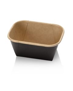 Bakje kraft 110x80x49mm 250ml