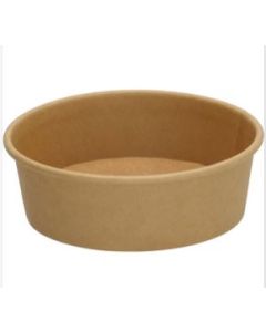 Kraft paper bowl rond 500ml 148x131x46mm