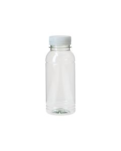 Fles rPET 250ml+dop transp.