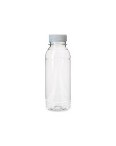 Fles rPET 330ml+dop transp.