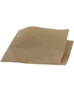 Hamburgerzak bruin 150x150mm