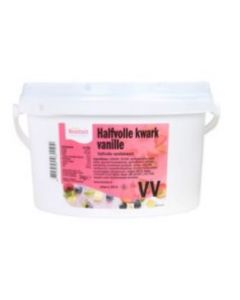 Halfvolle kwark vanille