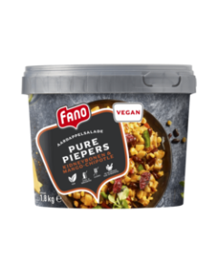 Pure Piepers kidneyboon & mango chipotle salsa