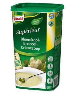 Bloemkool-broccoli soep
