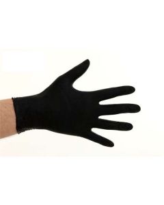 Handschoen soft nitril zwart poedervrij M